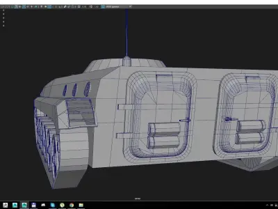 BMP - Armored Infantry Combat Vehicle Low-poly 3D model
