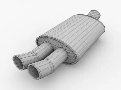 Exhaust Pipe 3D model
