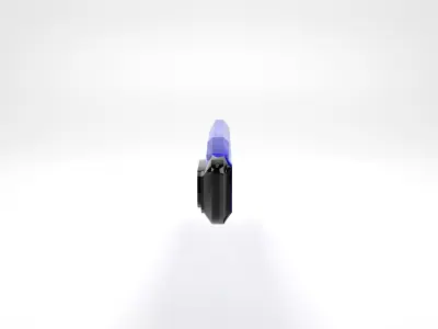 Low Poly - Carpet Knife Low-poly 3D model