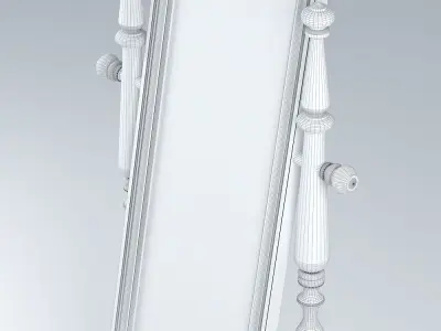 CHEVAL STAND MIRROR 3D model