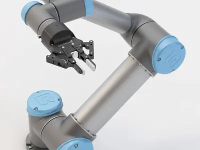 UR5 With Robotiq Two Finger Adaptive Gripper 3D model