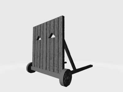 Medieval Siege Protection 3D print model