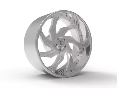 MIXIN RUCCI FORGED WHEEL 3D print model