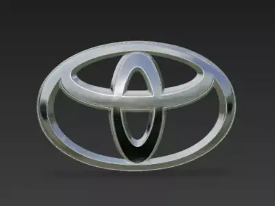 Toyota 3D Logo Model 3D model