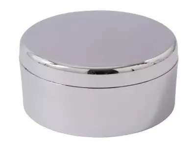 Chrome Jewelry Box Free 3D model