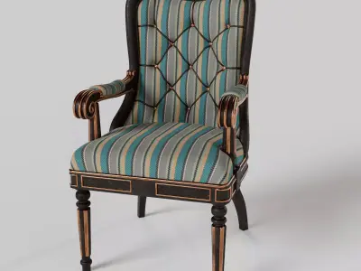 Vintage Armchair 3D model