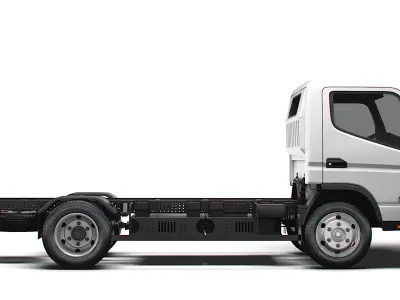 Mitsubishi Fuso E Canter ExtraWideCab 3400 2024 3D model