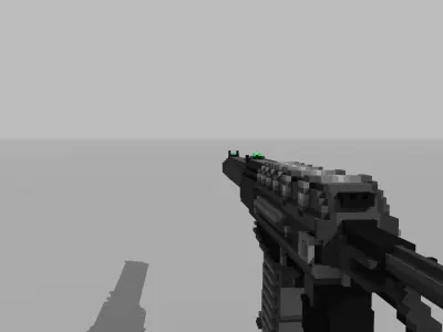 The AS Val Low-poly 3D model