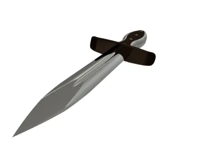 Dagger sword 3D model