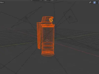 Grenade Smoke Free 3D model