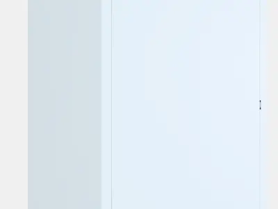 HALLAN Cabinet Low-poly 3D model