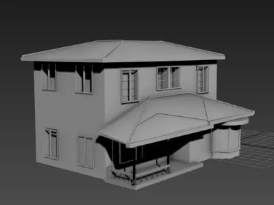 House Free 3D model get