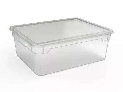 H2000409 STORAGE BOX GRAY 3D model