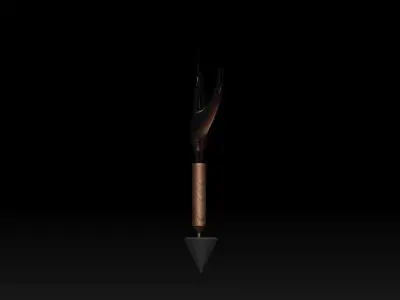 magic staff  3D model