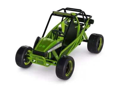 Off road Go Kart 3D model buy