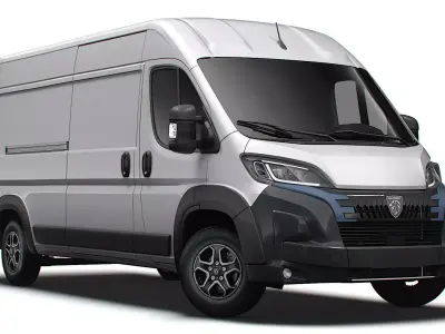 Peugeot e Boxer Van L3H2 2024 3D model