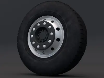 Off-Road Wheel 03 3D model