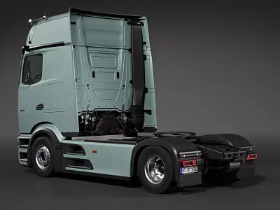2025 Mercedes-Benz Actros L GigaSpace 3D model