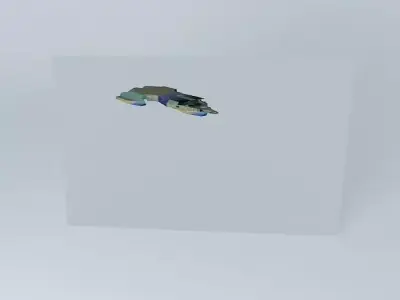 MBCB Porter M097 Spaceship Free 3D model