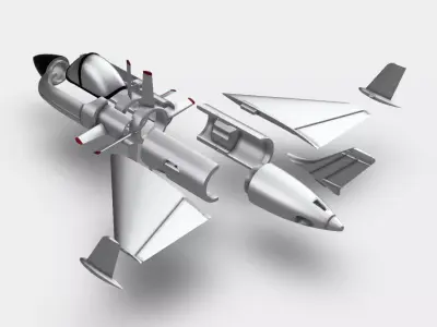 martin 262 B 3D print model