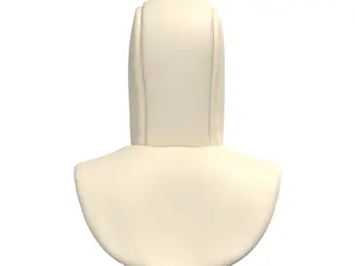 Padded Hood Warmer 3D model