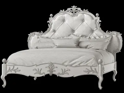 Andrea Fanfani Bed art 318P 3D model