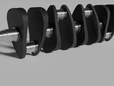 Crankshaft 3D model shop
