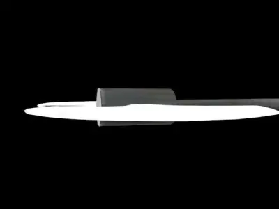 DULA AXE Low-poly 3D model