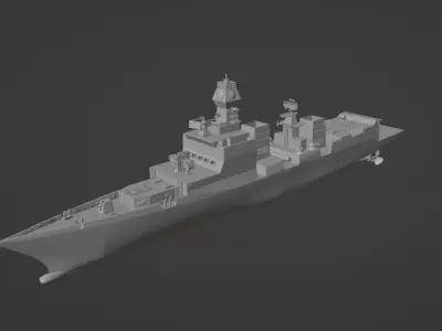 INS CHENNAI  3D model
