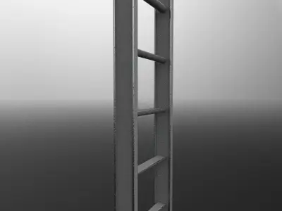 Ladder 3D model Free low-poly 3D model