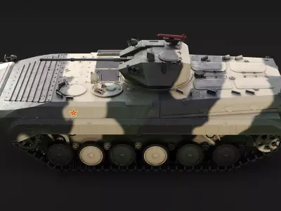 Chinese PLA ZBD-86 IFV 3D model