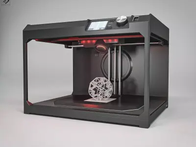 3d printer Low-poly 3D model