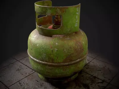 Gas Tank Elpiji 3kg  3D model