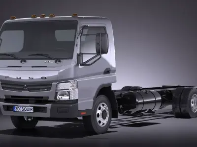 Mitsubishi FUSO Chassis 2016 3D model