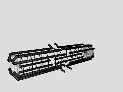 SuperCollider metal rack Free 3D model