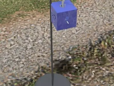 Wren type bird Birdhouse Free 3D print model