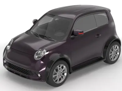 Generic Microcar 02 3D model