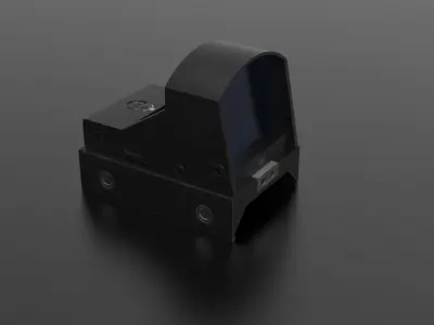 Holomicro Sight Micro Low-poly 3D model