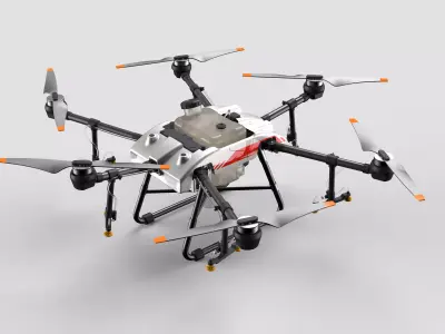 Agricultural drone 3D model purchase