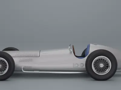 Mecedes Benz W25 3D model