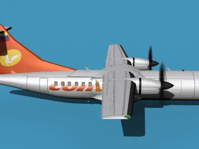 ATR-42-320 Conviasa 3D model