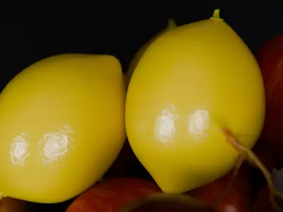 Fruits 3d Scene 3D model