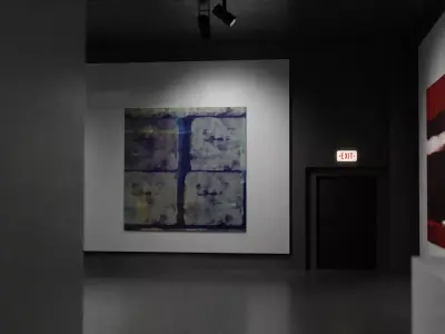 Art gallery Showroom 3D model