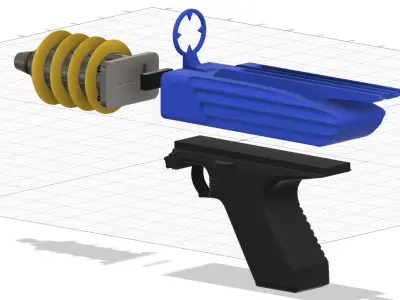 Up N Anatomizer GTA 5 Cosplay Gun 3D print model purchase