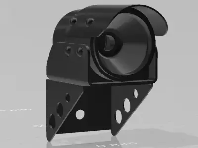 Tender Back Headlight Live Steam 3D Print 3D print model