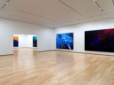 Art Museum Gallery Interior 1b - Textured Low-poly 3D model