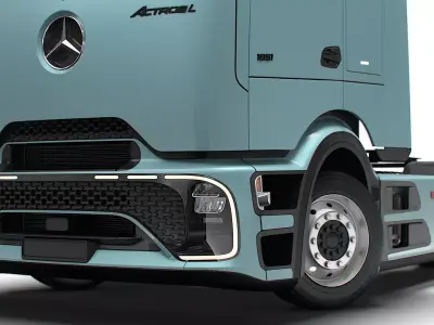 Mercedes Benz Actros L Pro 6x4 Tractor 2026 3D model