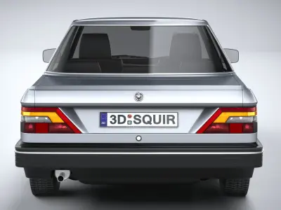 Generic Sedan 1980 3D model purchase