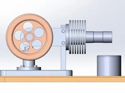 Stirling 2-90 M 3D model