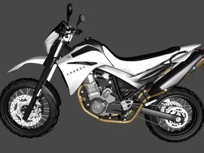 Yamaha XT660R 3D model